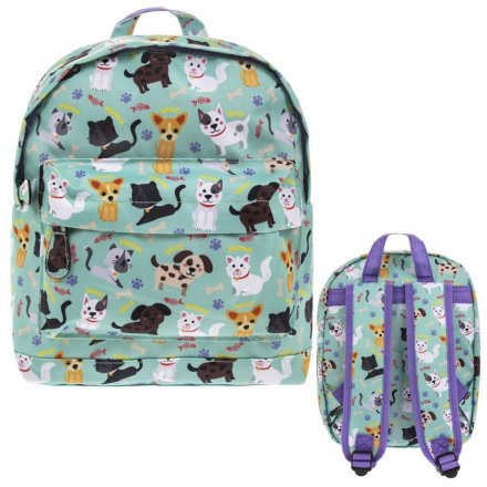 Children's Rucksack, Cats and Dogs